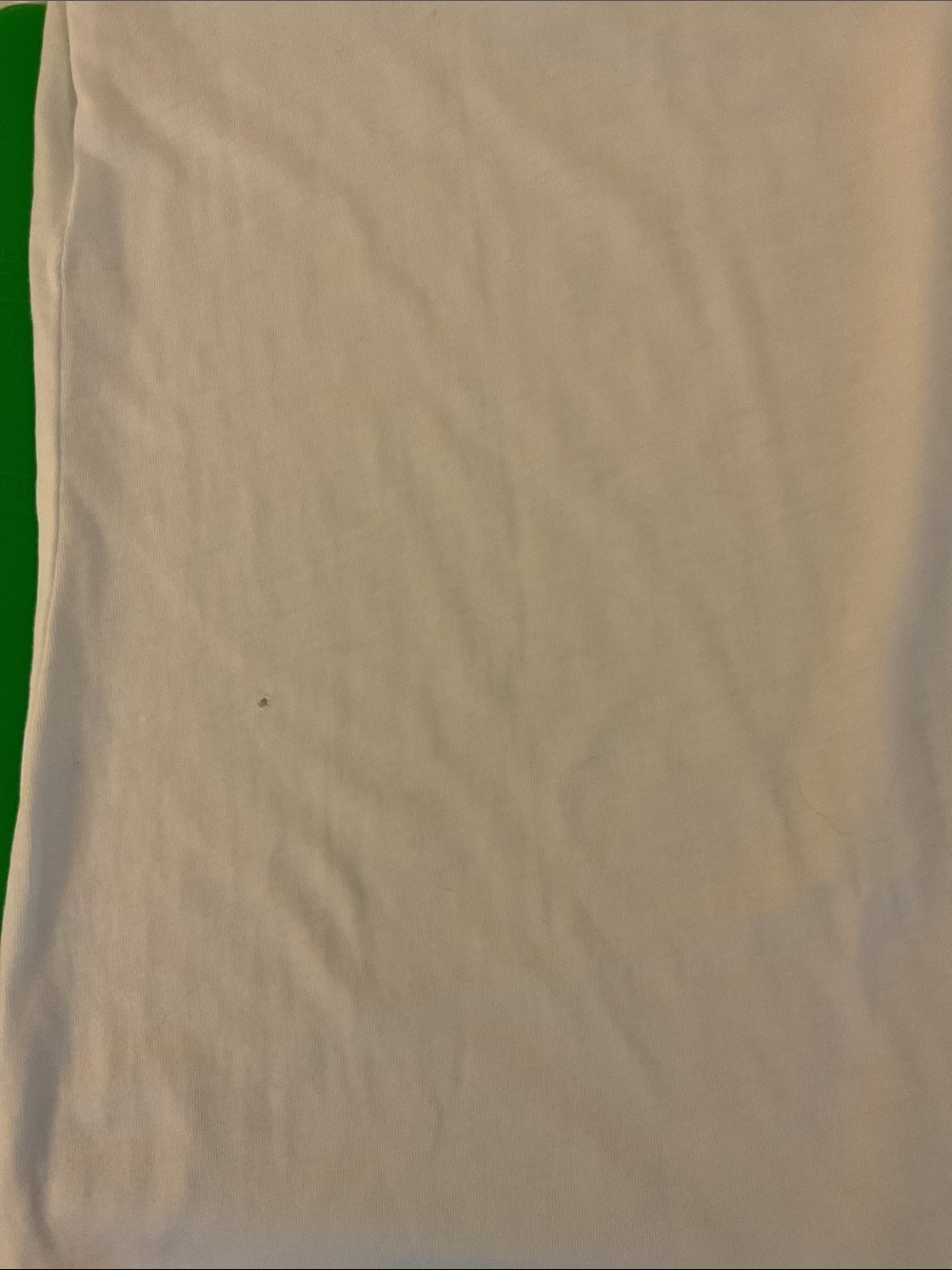 J. Jill Pure Jill White Scoop Neck Elliptical Pima Cotton Tee | Size Large - Picture 5 of 7